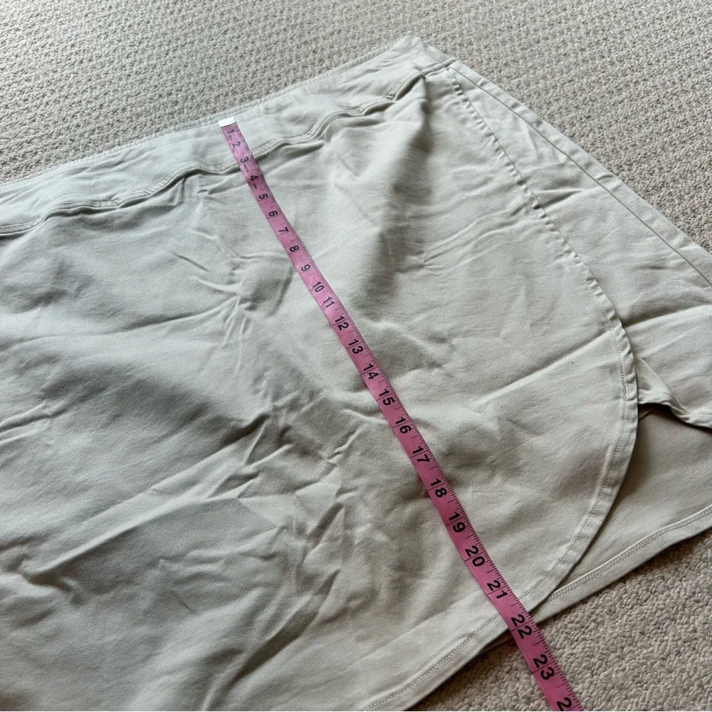 Belle by Kim Gravel Triple Luxe Knit Tulip Hem Skort Size 28W